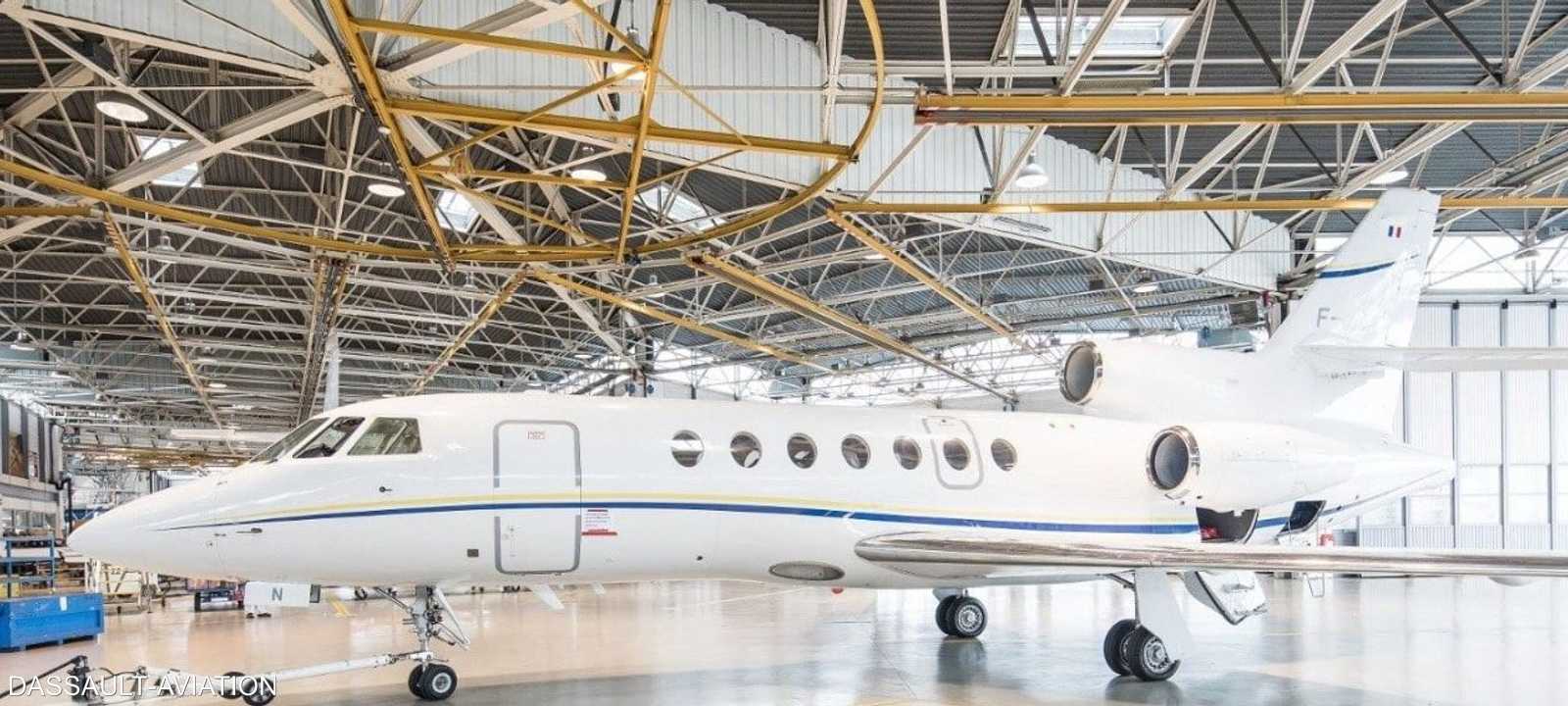 الطائرة "فالكون 50" فرنسية الصنع