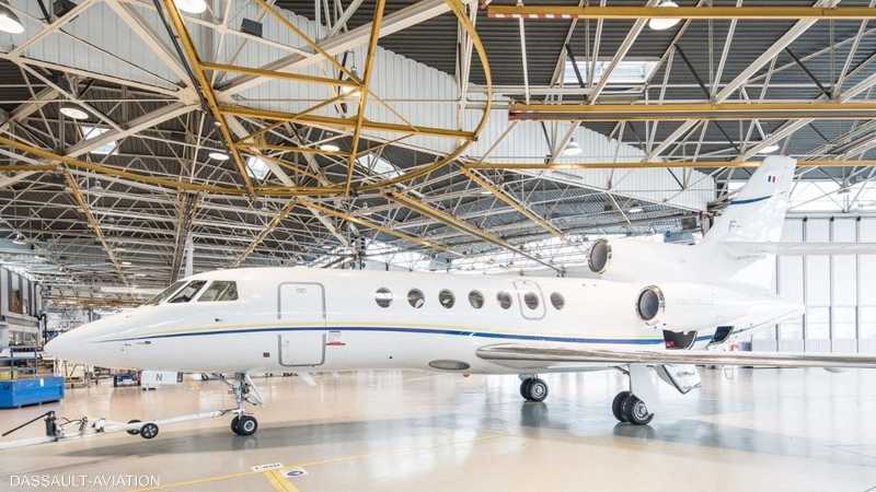 الطائرة "فالكون 50" فرنسية الصنع