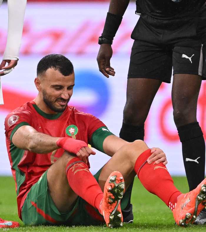 سايس أصيب وخرج مبكرا من لقاء جزر القمر