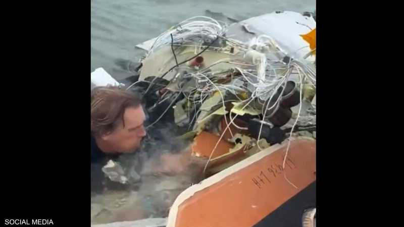 الطائرة تابعة للبحرية المكسيكية