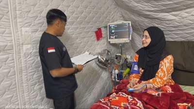 المستشفى الإماراتي العائم يواصل تقديم خدماته للفلسطينيين