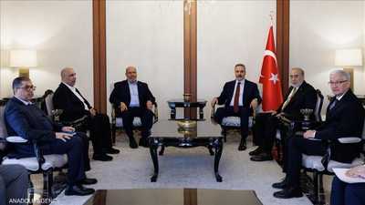 وزير خارجية تركيا يبحث مع حماس المرحلة الثانية من خطة غزة