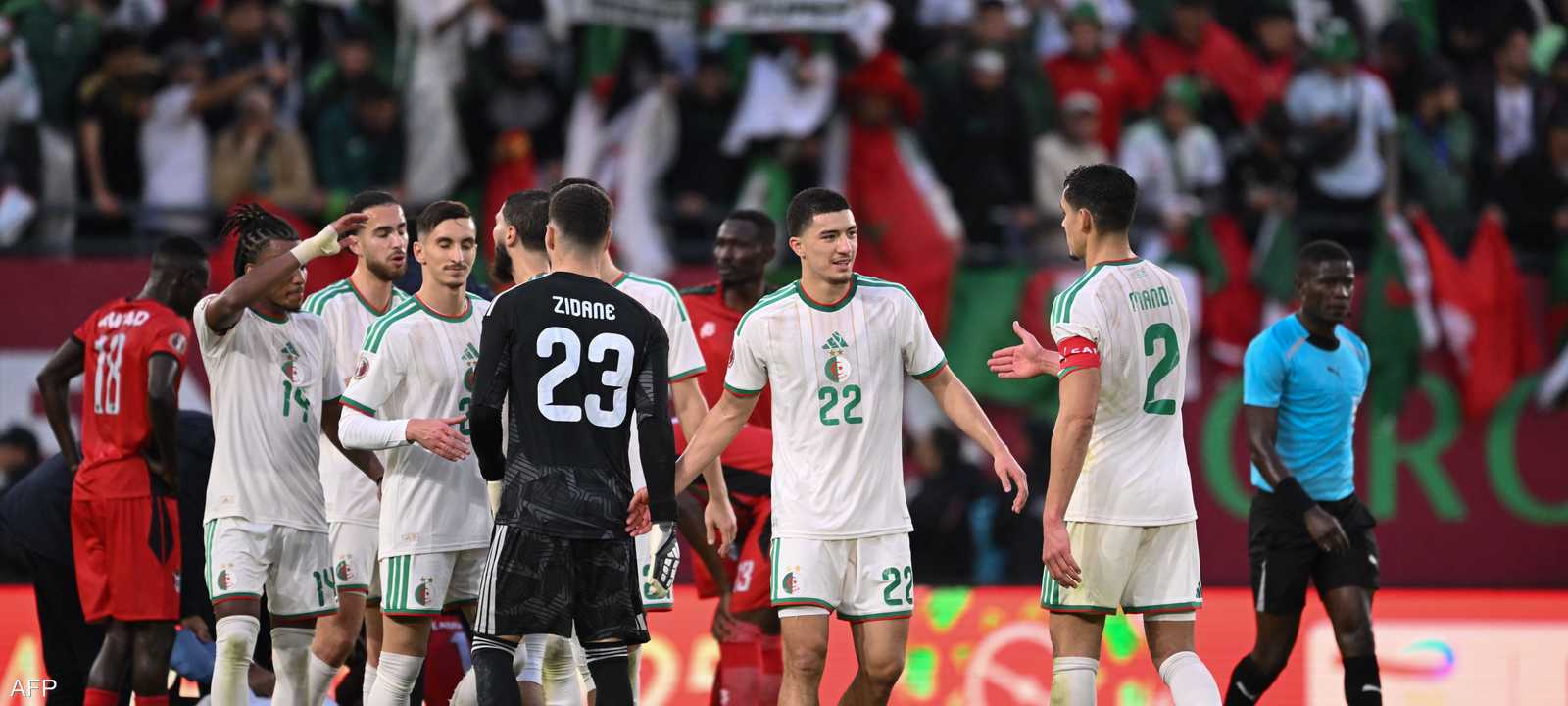 يتصدر المنتخب الجزائري المجموعة الخامسة مؤقتا