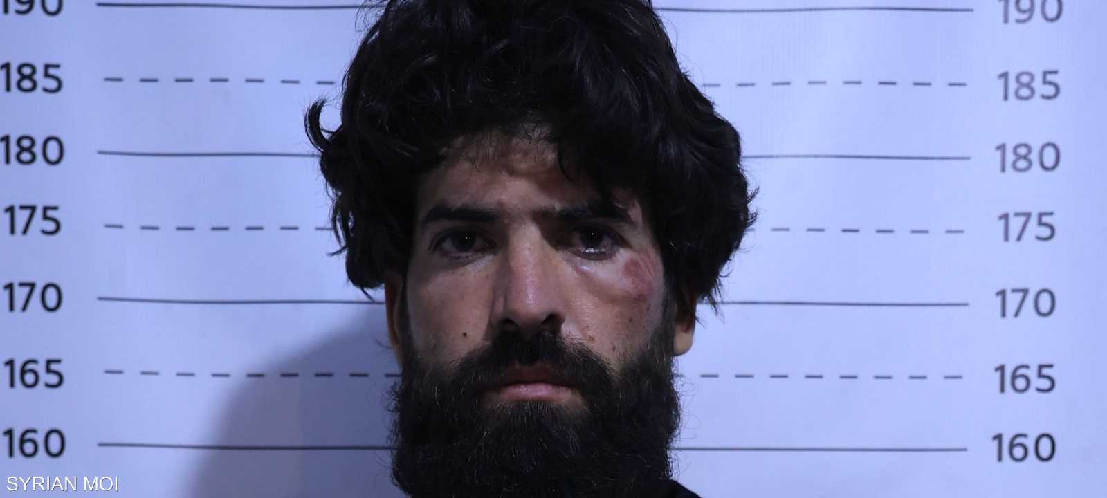 الصورة التي نشرتها الداخلية السورية للقيادي المعتقل