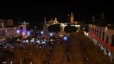 احتفالات عيد الميلاد تعود إلى بيت لحم بعد عامين من التوقف