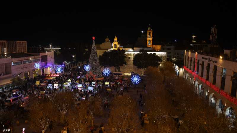 بيت لحم تتزين لأعياد الميلاد