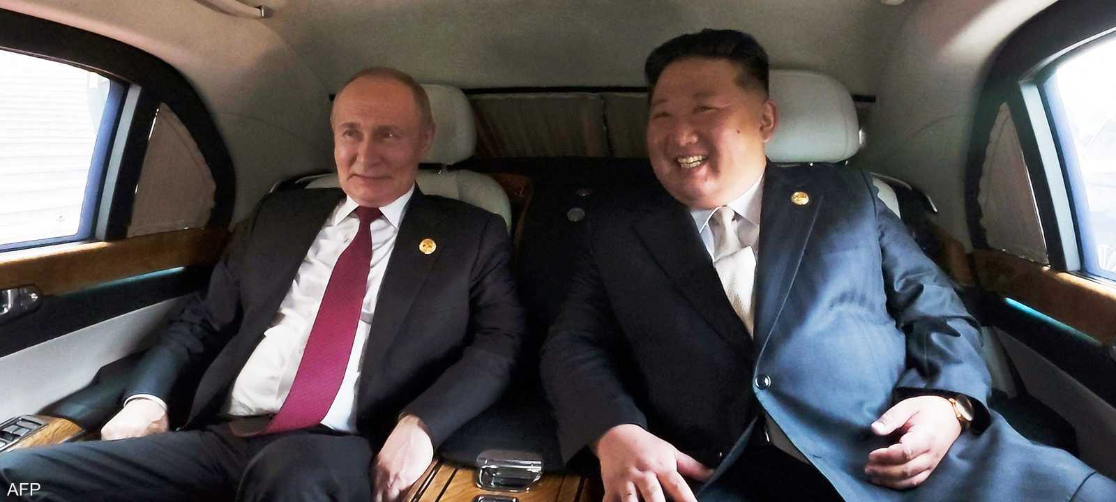 بوتين هنأ كيم بمناسبة العام الجديد