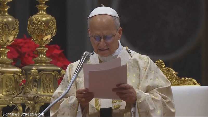 بابا الفاتيكان يستنكر الأوضاع الصعبة للفلسطينيين في قطاع غزة