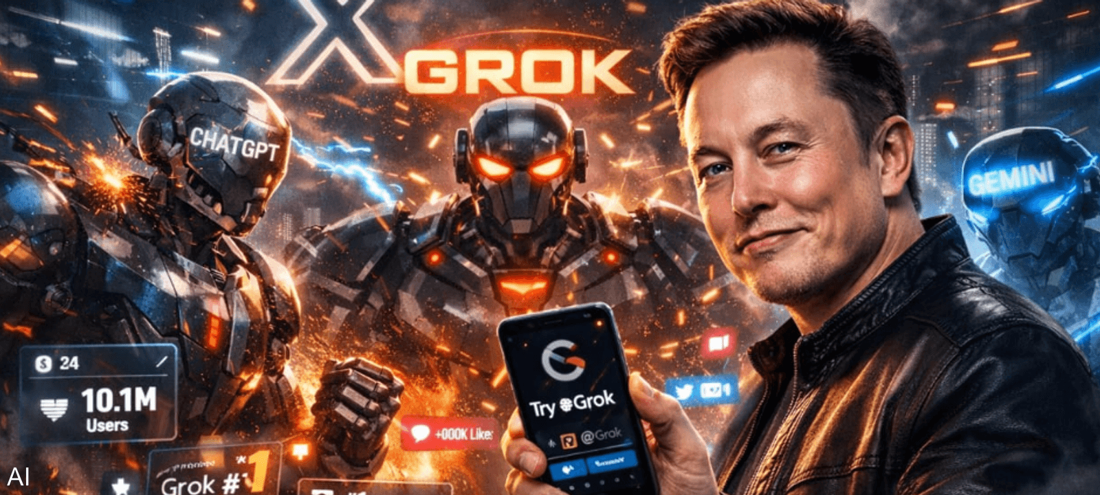 تشكف حملة ماسك عن تحول بطريقة تسويق تقنيات الذكاء الاصطناعي