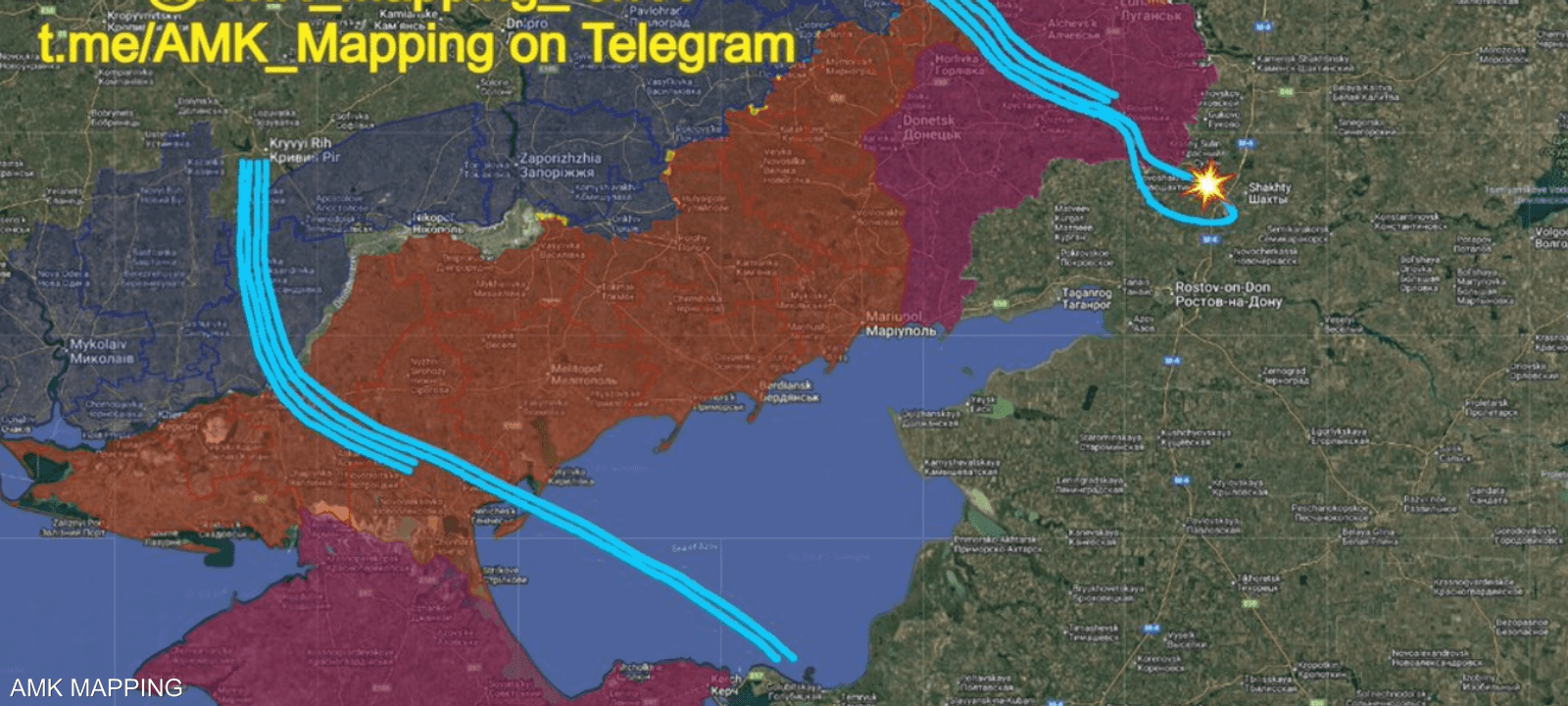 قصفت أوكرنيا منشآت طاقة روسية