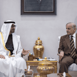 رئيس الإمارات ورئيس وزراء باكستان