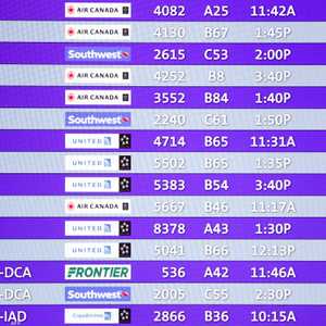 ألغيت 1191 رحلة على الأقل