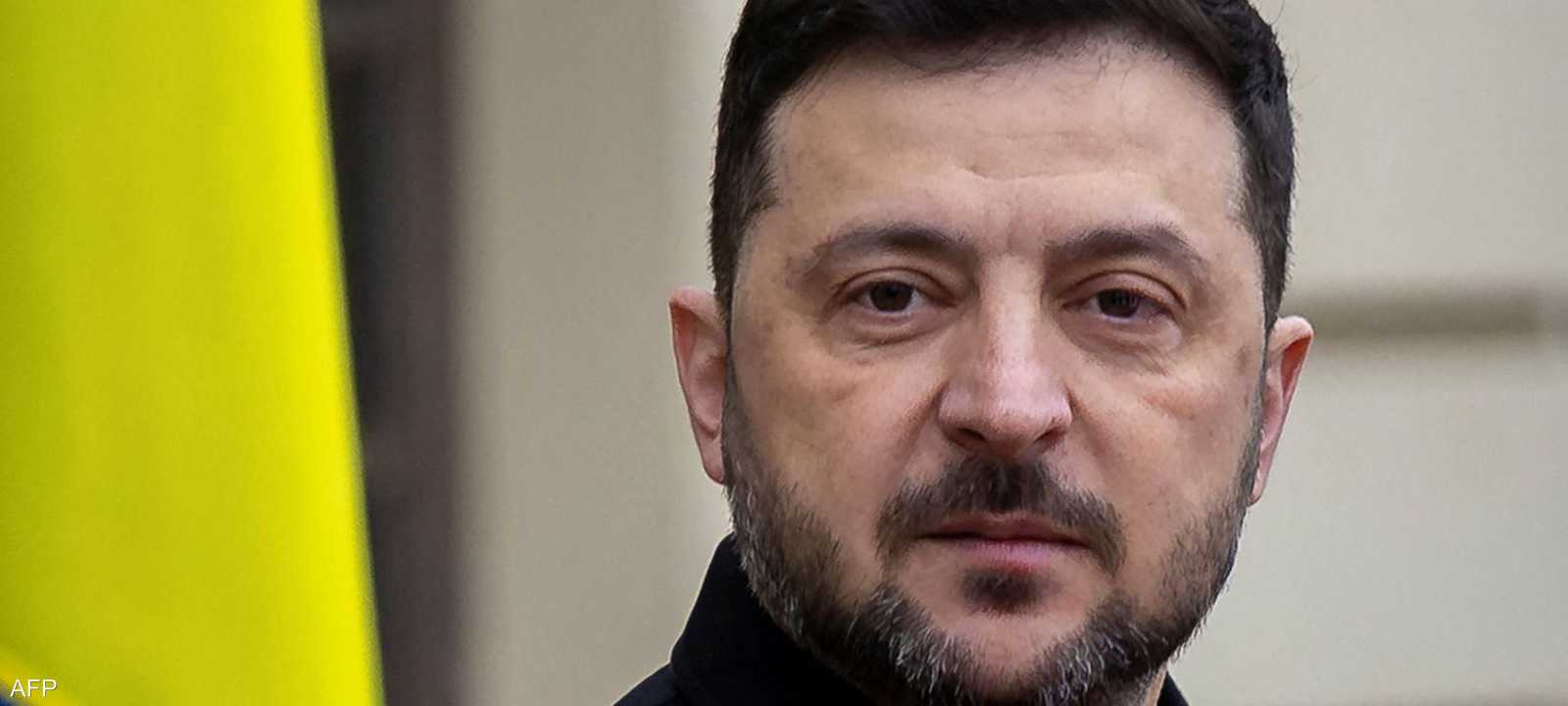 الرئيس الأوكراني فولوديمير زيلينسكي