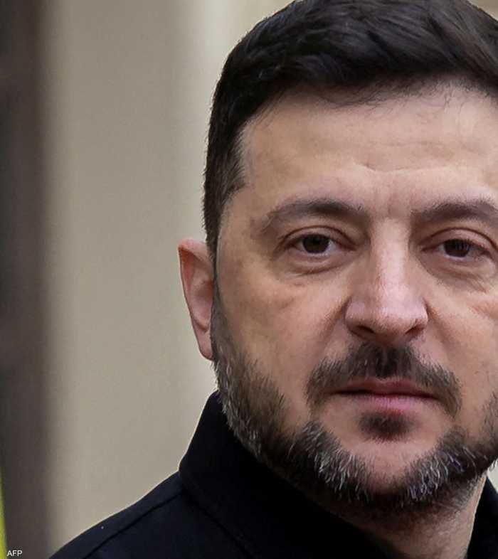 الرئيس الأوكراني فولوديمير زيلينسكي