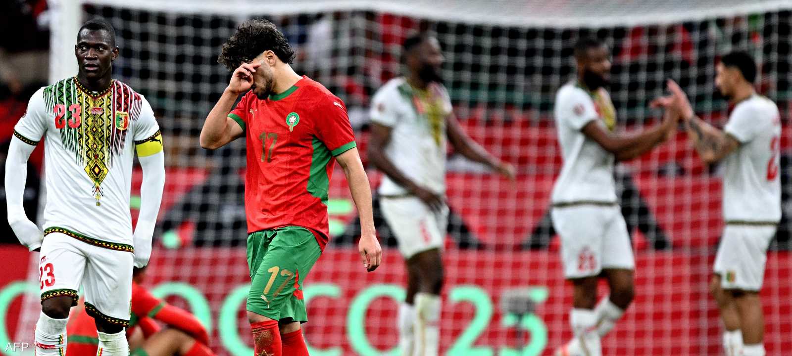 بعد نهاية مباراة المغرب ومالي