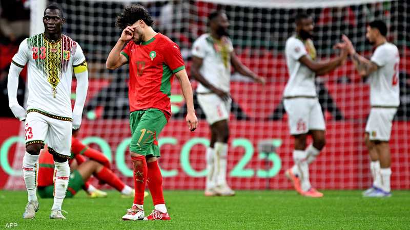 بعد نهاية مباراة المغرب ومالي