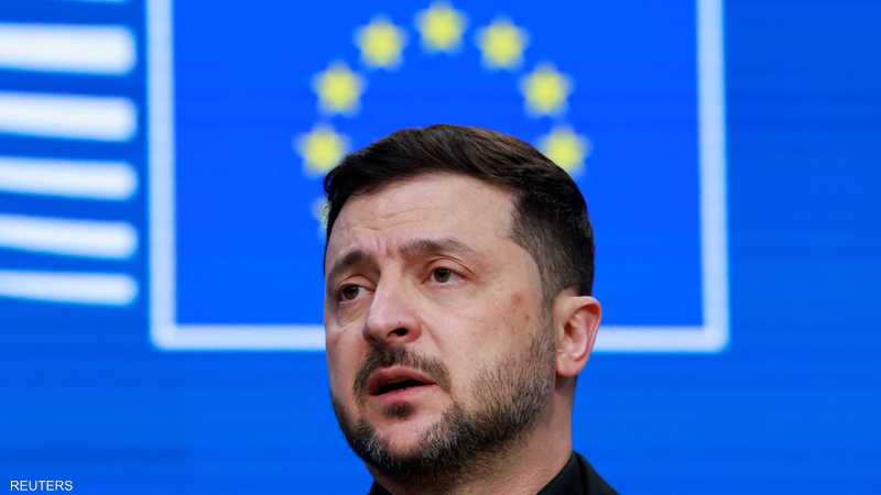 الرئيس الأوكراني فولوديمير زيلينسكي
