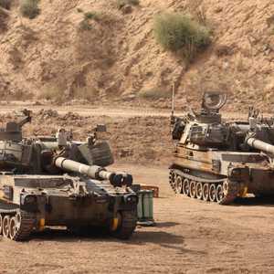 قوات إسرائيلية على الحدود مع غزة