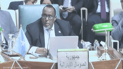الصومال: لن نكون طرفا في أي مسألة تتعلق بتهجير الفلسطينيين