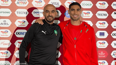 الركراكي: أنا الأنسب لقيادة الأسود.. وحكيمي: "الكان" معقدة