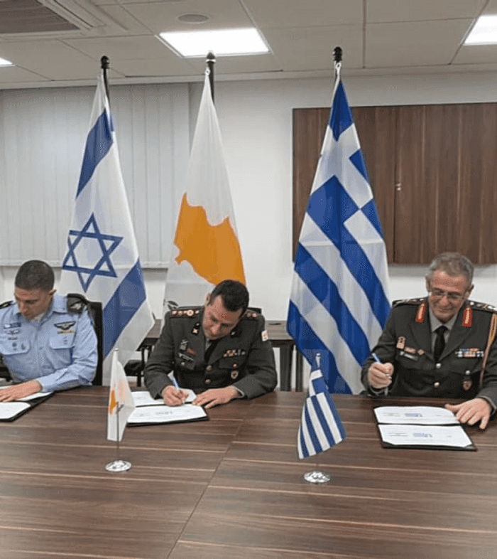 خطة عمل ثلاثية للتعاون العسكري بين إسرائيل واليونان وقبرص