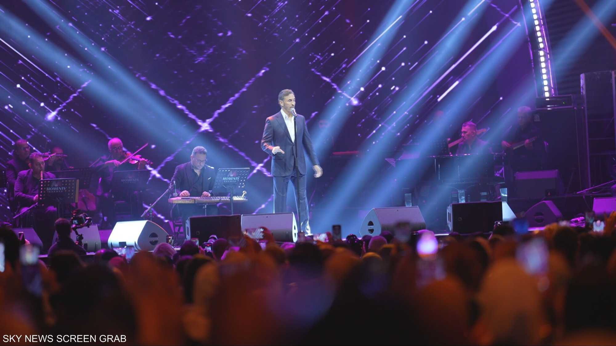 حفل جماهيري يجمع كاظم الساهر وحسين الجسمي في أبوظبي