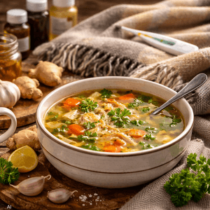 أطعمة عديدة تساعد على التعافي من الإنفلونزا منها مرق الدجاج