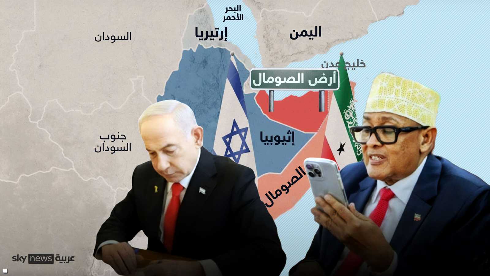 إسرائيل تعترف بأرض الصومال