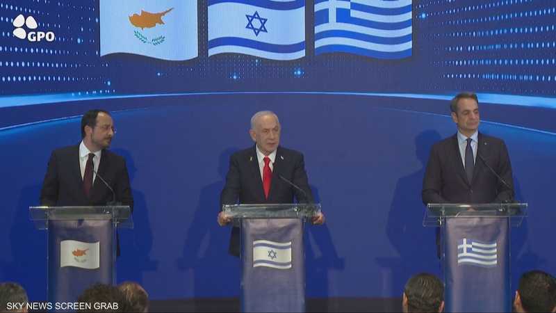 تعاون دفاعي ثلاثي إسرائيلي وقبرصي ويوناني