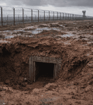 يشتبه الجيش الإسرائيلي في أن النفق حديث