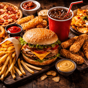هناك ارتباط قوي بين الإكثار من الوجبات السريعة وزيادة الوزن