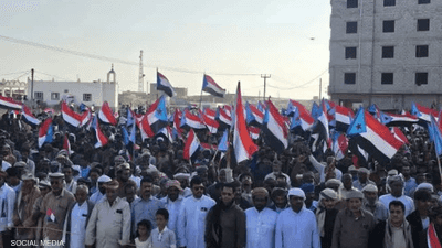 اليمن.. مظاهرات في المهرة دعما لـ"الانتقالي الجنوبي"