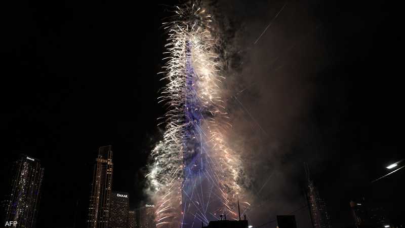 دبي تستقبل العام الجديد 2026