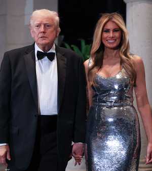ترامب وميلانيا