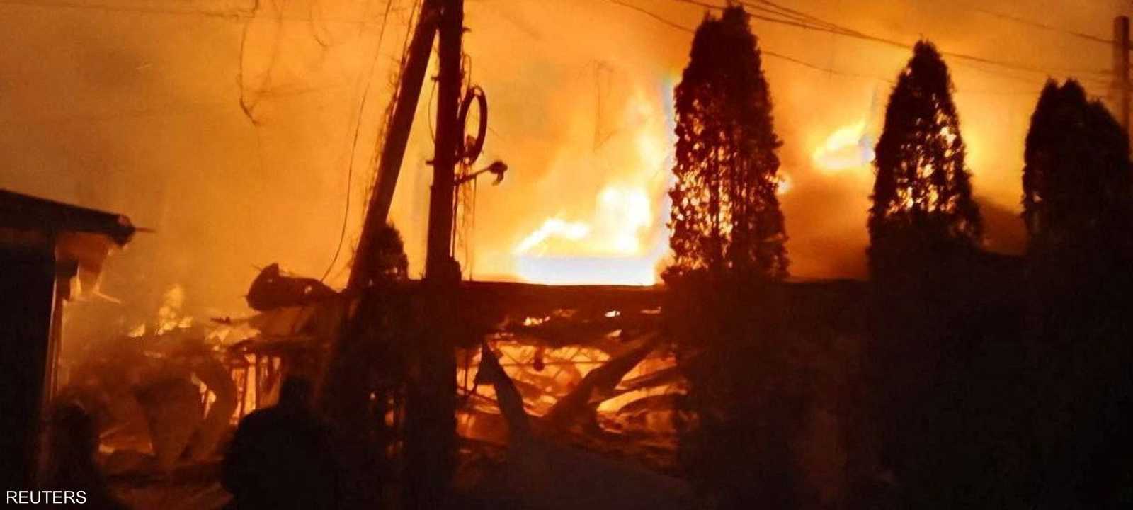 ضربات متبادلة بين روسيا وأوكرانيا