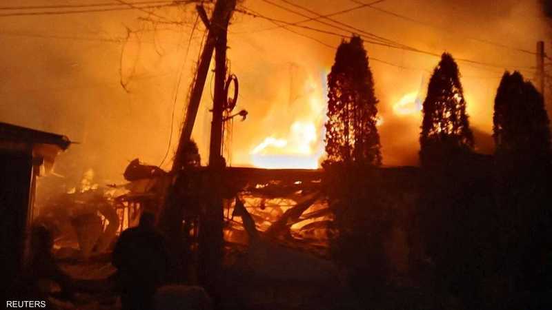 ضربات متبادلة بين روسيا وأوكرانيا