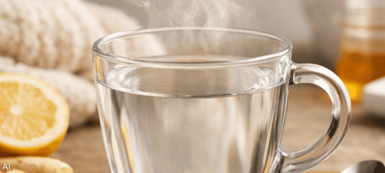 الماء الساخن يرطب الجسم