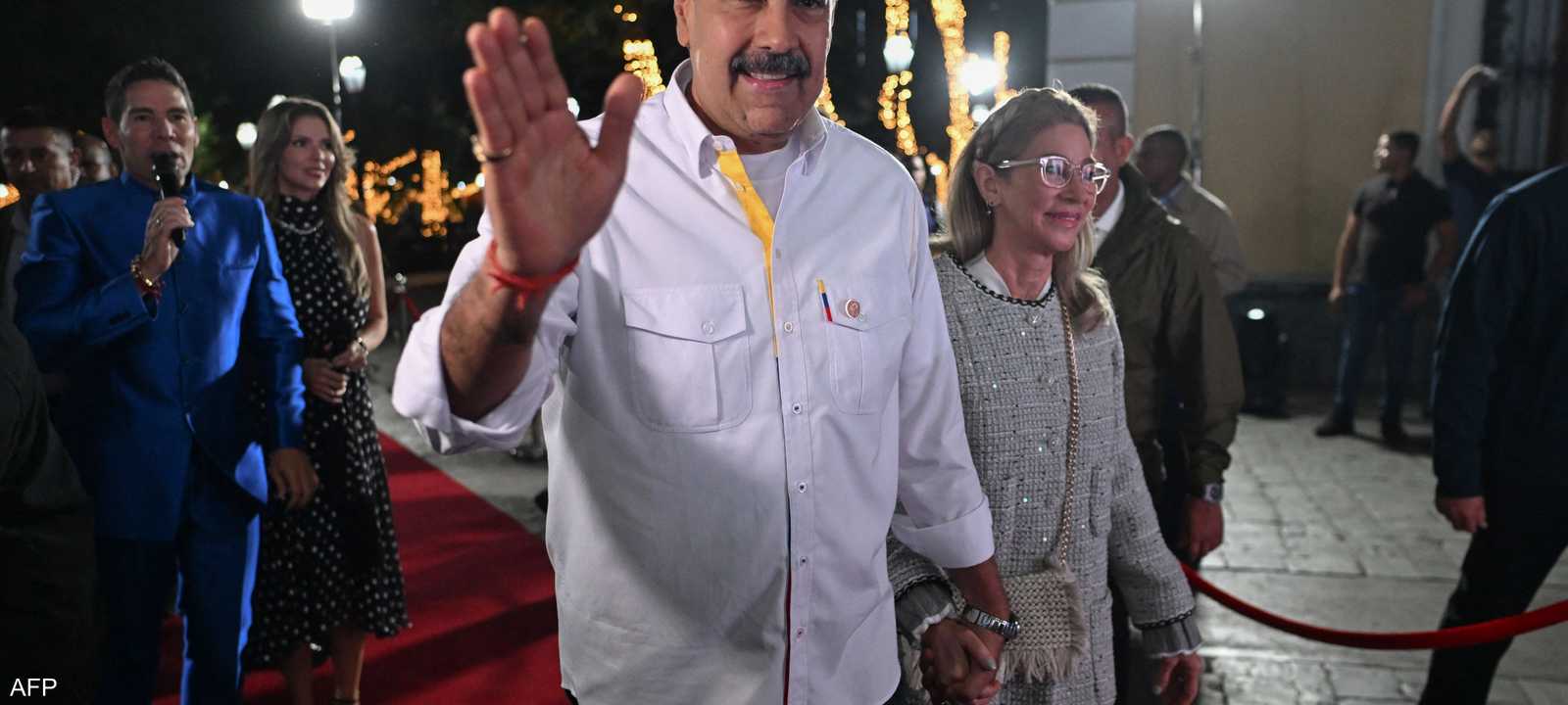 مادورو وزوجته أصبحا خارج فنزويلا وفقا لترامب