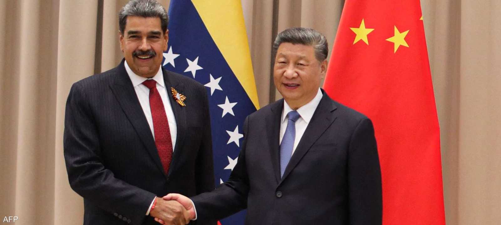 الرئيسان الصيني والفنزويلي - أرشيف