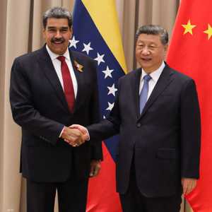 الرئيسان الصيني والفنزويلي - أرشيف