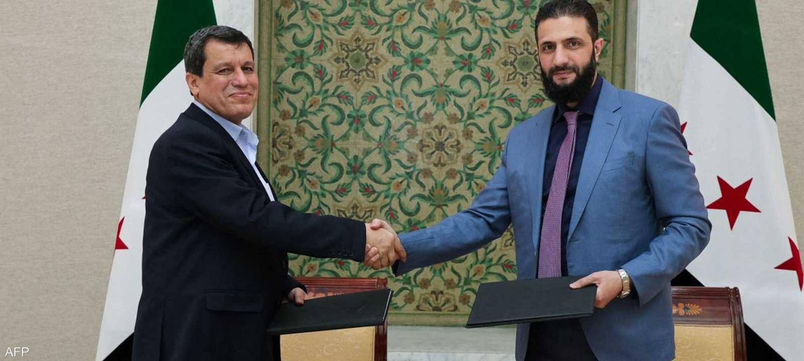 من لقاء سابق بين الرئيس السوري وقائد "قسد"