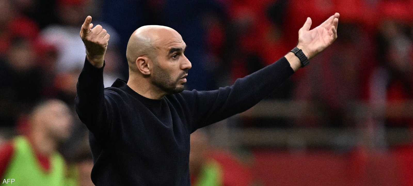 الركراكي أمام تنزانيا