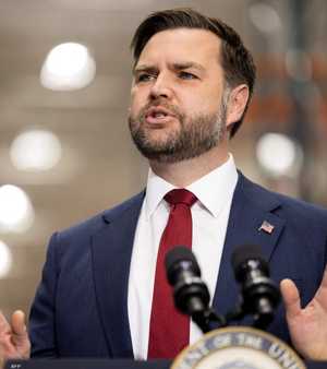 جي دي فانس، نائب الرئيس الأميركي دونالد ترامب