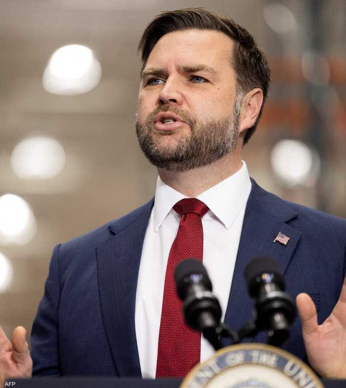 جي دي فانس، نائب الرئيس الأميركي دونالد ترامب