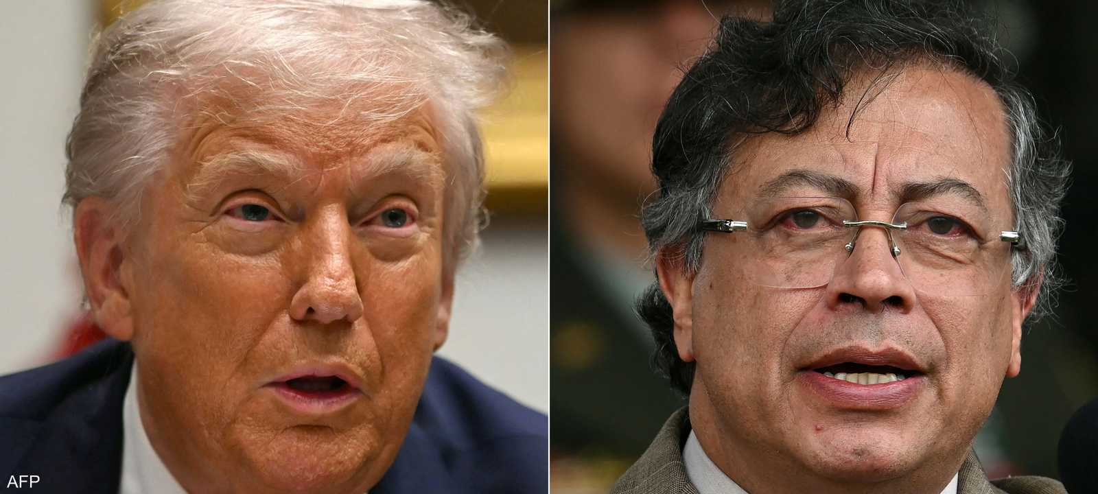 غوستافو بيترو ودونالد ترامب