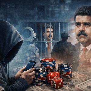 لا يزال من غير المعروف من يقف خلف هذا الرهان