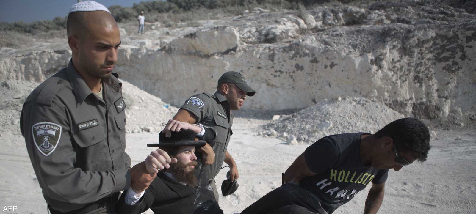 احتجاجات مستمرة للحريديم ضد التجنيد في الجيش_ أرشيف