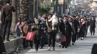 عشرات الأسر تغادر حلب بسبب الأوضاع الأمنية