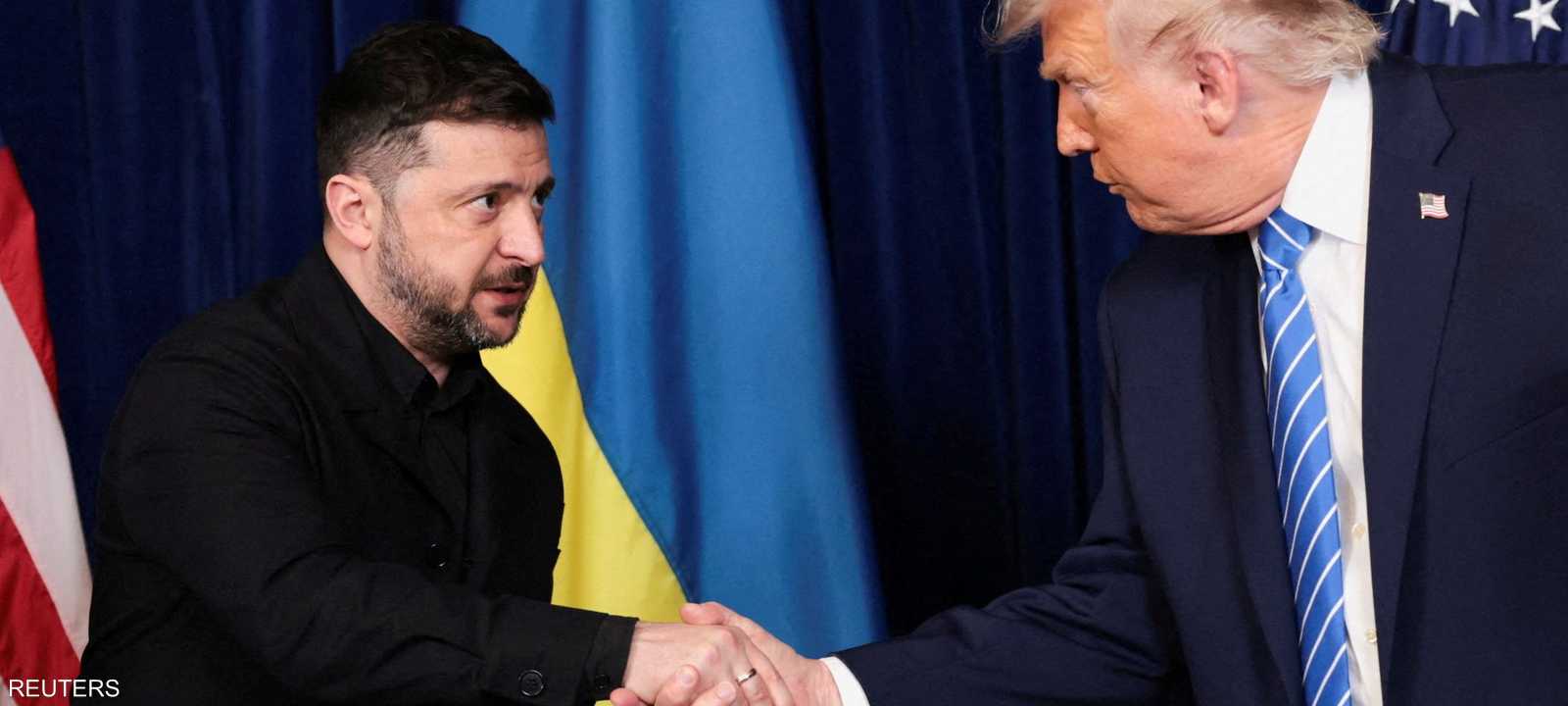 زيلينسكي وجه حديثه للولايات المتحدة