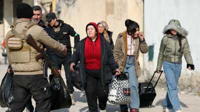 مصادر رسمية سورية تكشف عدد "النازحين من حلب" ووجهاتهم